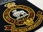 British Army Bullion Embroidered Blazer Badge - The Royal Warwickshire Regiment - The Militaria Shop