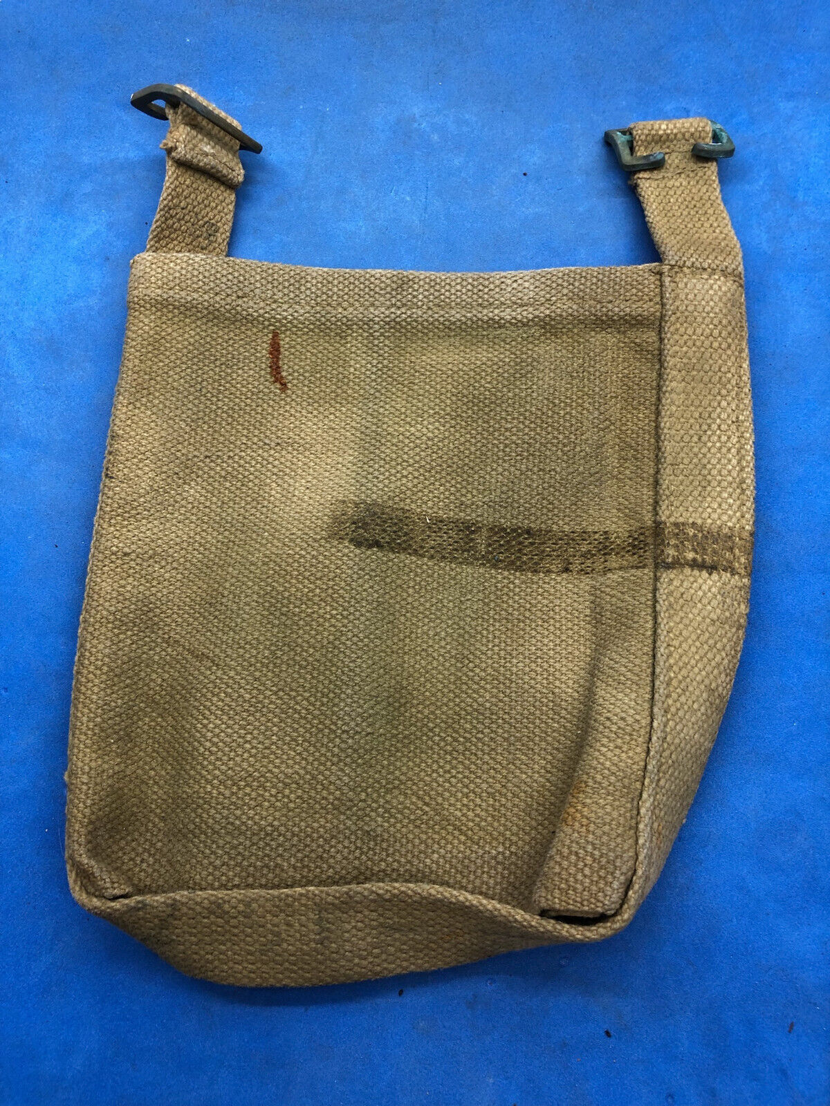 WW2 British Army 37 Pattern Webbing Water Bottle Carrier Harness - 1944 Dated - The Militaria Shop