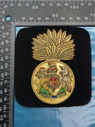 British Army Bullion Embroidered Blazer Badge - Royal Scots Fusiliers - The Militaria Shop