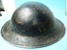 Original WW2 South African Army Mk2 Brodie Helmet - British Style Combat Helmet - The Militaria Shop