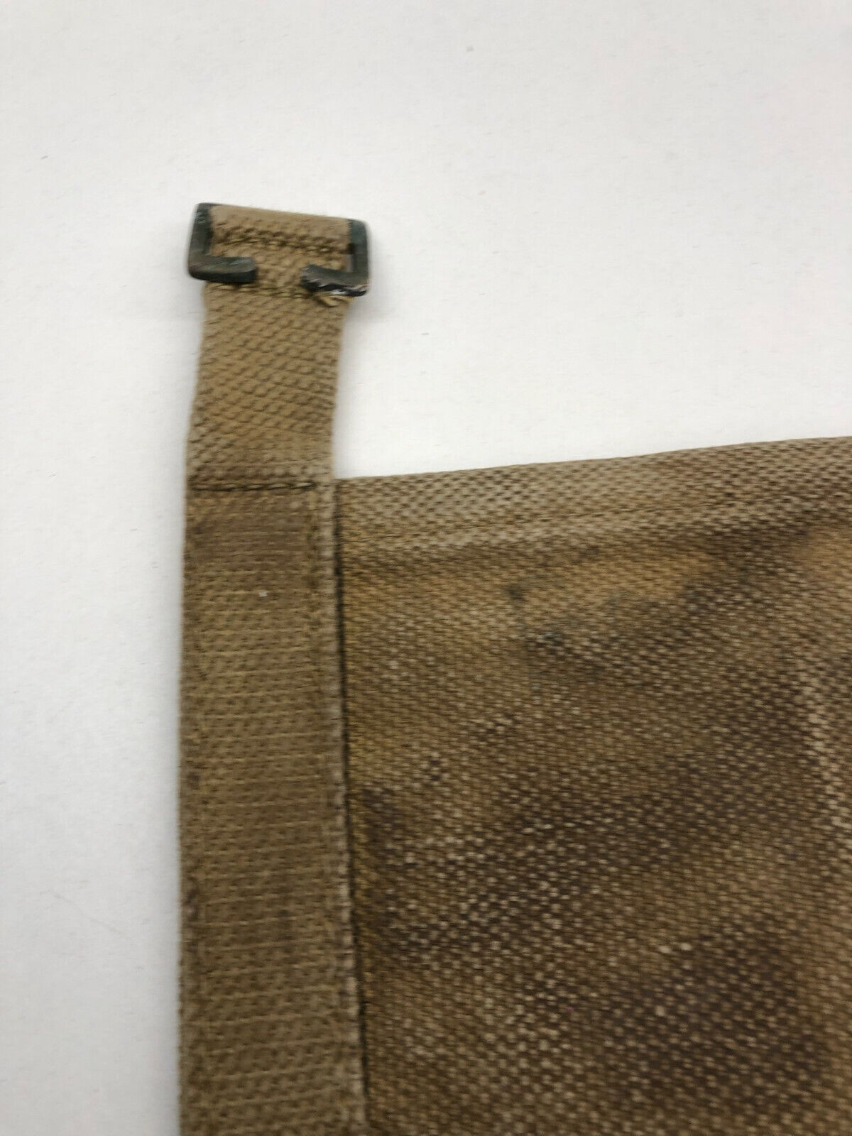 WW2 British Army 37 Pattern Webbing Water Bottle Carrier Harness - 1943 Dated - The Militaria Shop