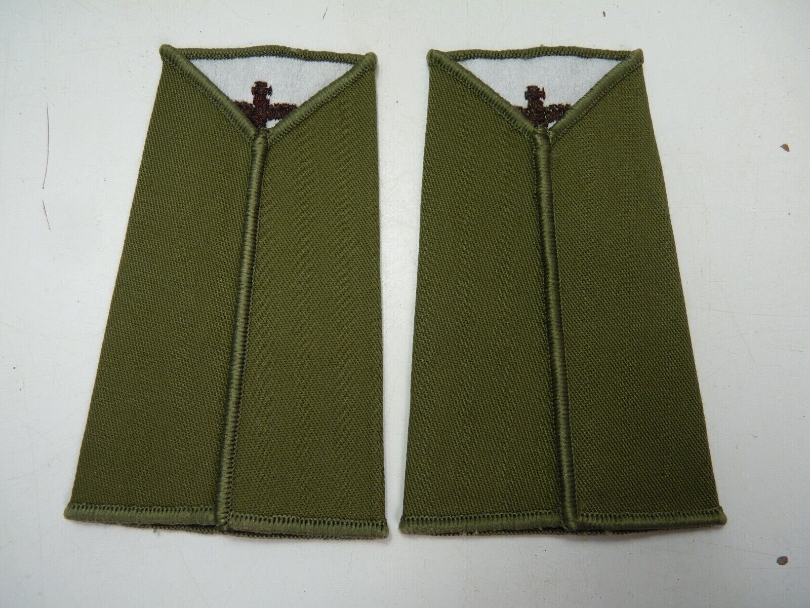 Mercian ACF OD Green Rank Slides / Epaulette Pair Genuine British Army - NEW - The Militaria Shop