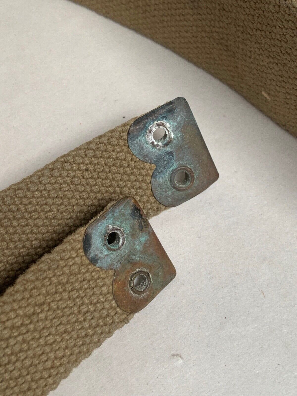 Original WW2 British Army 37 Pattern Shoulder Strap - NORMAL - M.W&S 1942 - The Militaria Shop