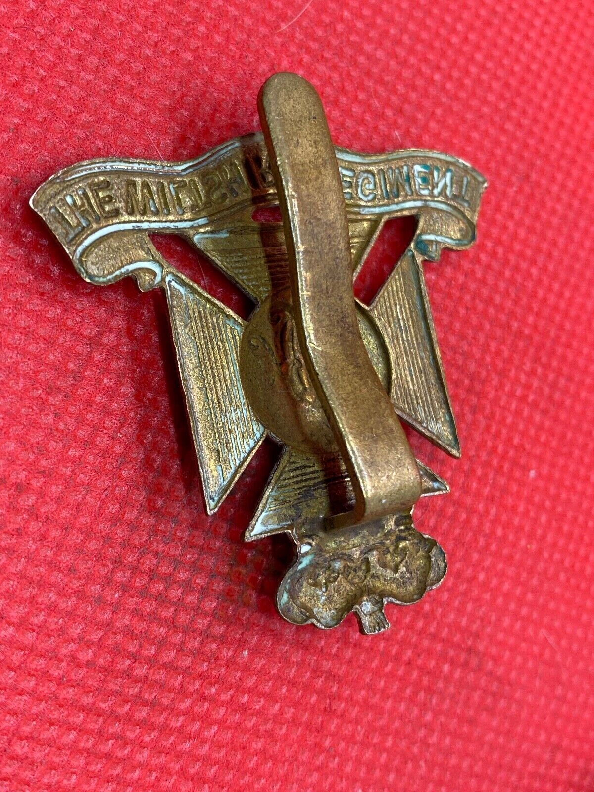 The Wiltshire Regiment Victorian Crown Cap Badge - The Militaria Shop