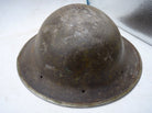 Original WW2 British Style South African Mk2 Army Combat Helmet - The Militaria Shop