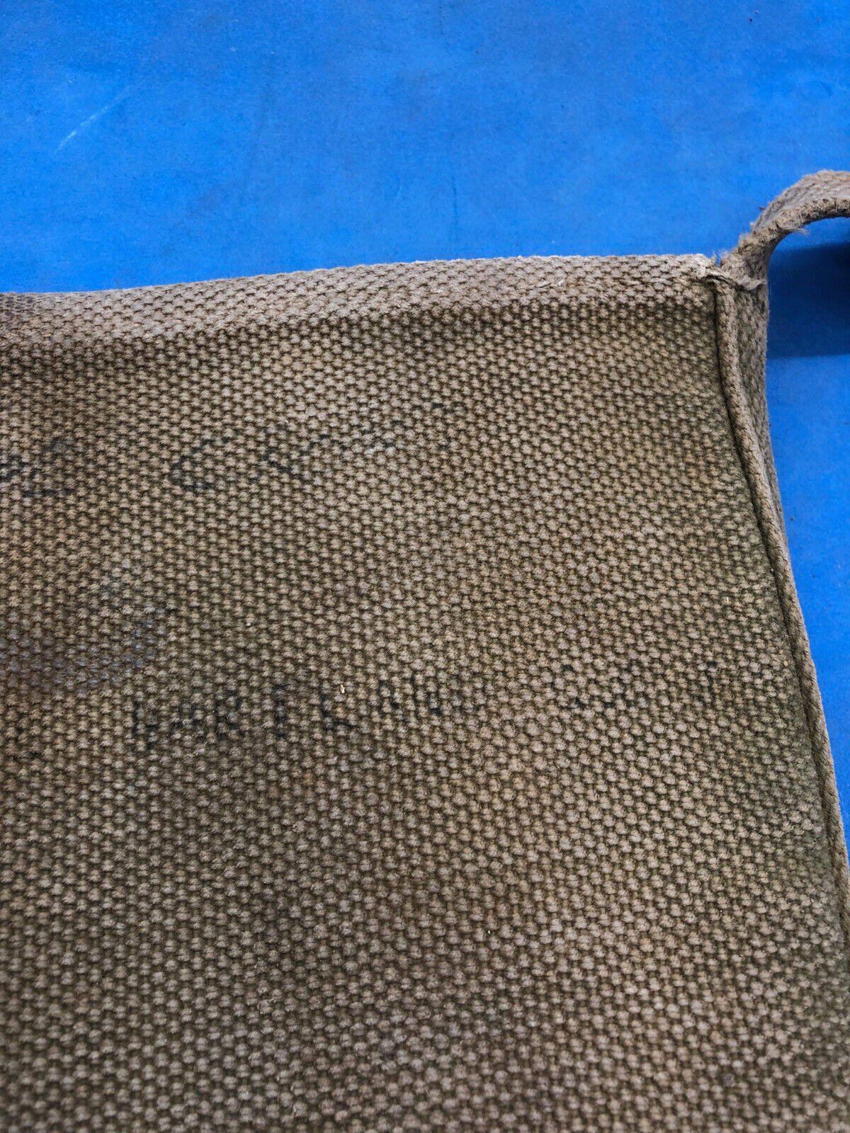 WW2 British Army 37 Pattern Webbing Water Bottle Carrier Harness - 1944 Dated - The Militaria Shop