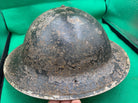 British Army Mk2 Brodie Helmet - Original WW2 - South African Manufactured - The Militaria Shop