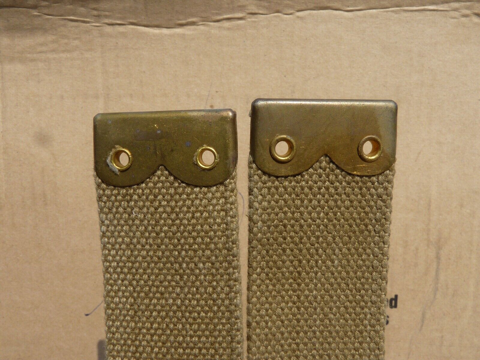Original WW2 British Army 37 Pattern Yoke Utility Shoulder Strap - Blackman - The Militaria Shop
