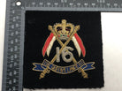 British Army Bullion Embroidered Blazer Badge - 16th The Queen's Lancers - The Militaria Shop