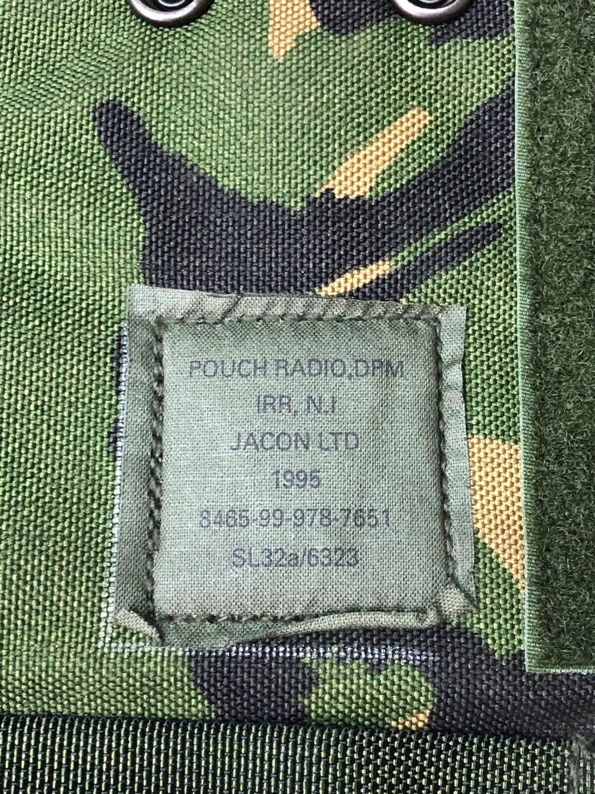 British Army Surplus Woodland DPM Clansman PRC349 Radio PLCE Webbing Pouch - The Militaria Shop