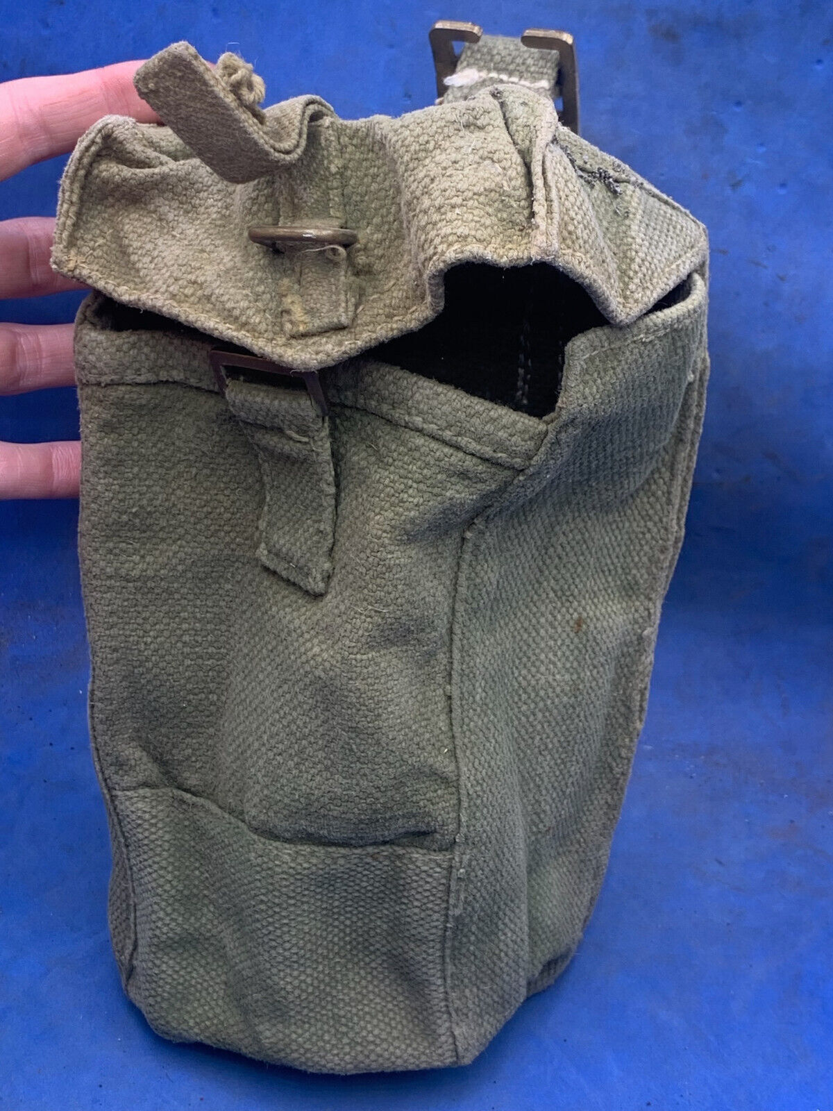 Original British Army 37 Pattern Webbing Bren Pouch WW2 Pattern - The Militaria Shop