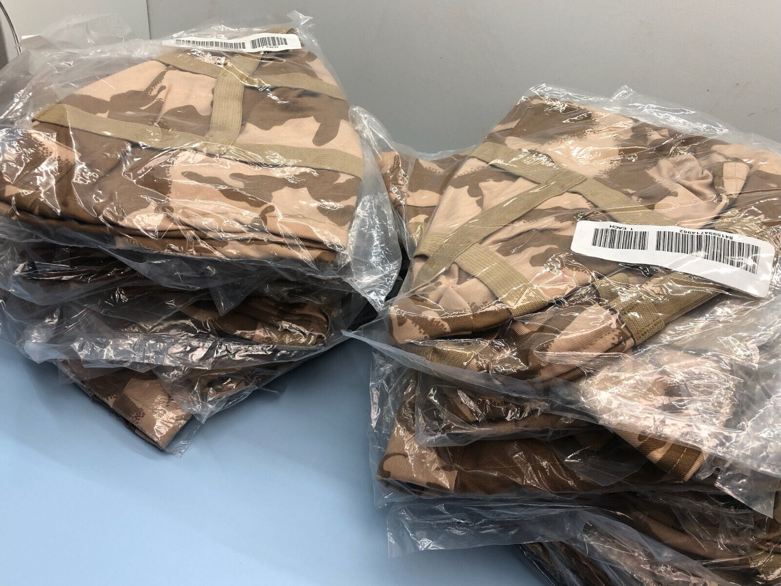NEW Genuine British Army GS Mk.6 Desert DPM Fabric Combat Cover - Medium - The Militaria Shop