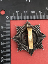 Load image into Gallery viewer, Original WW2 British Army Cheshire Regiment Cap Badge - The Militaria Shop
