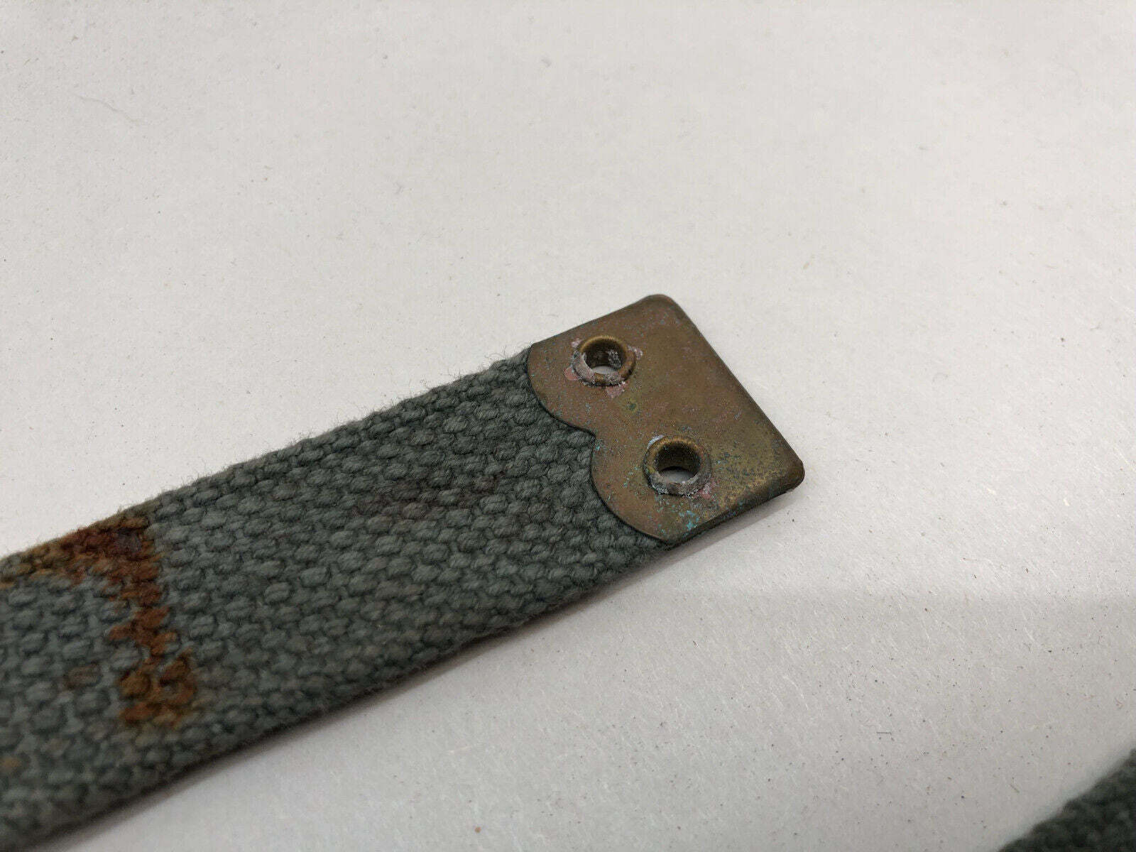 Original WW2 British Royal Air Force Blue 37 Pattern L Strap Set - The Militaria Shop