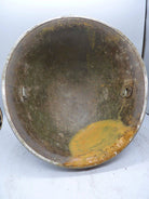 Original WW2 British / Canadian Army Mk3 High Rivet Turtle Army Combat Helmet - The Militaria Shop