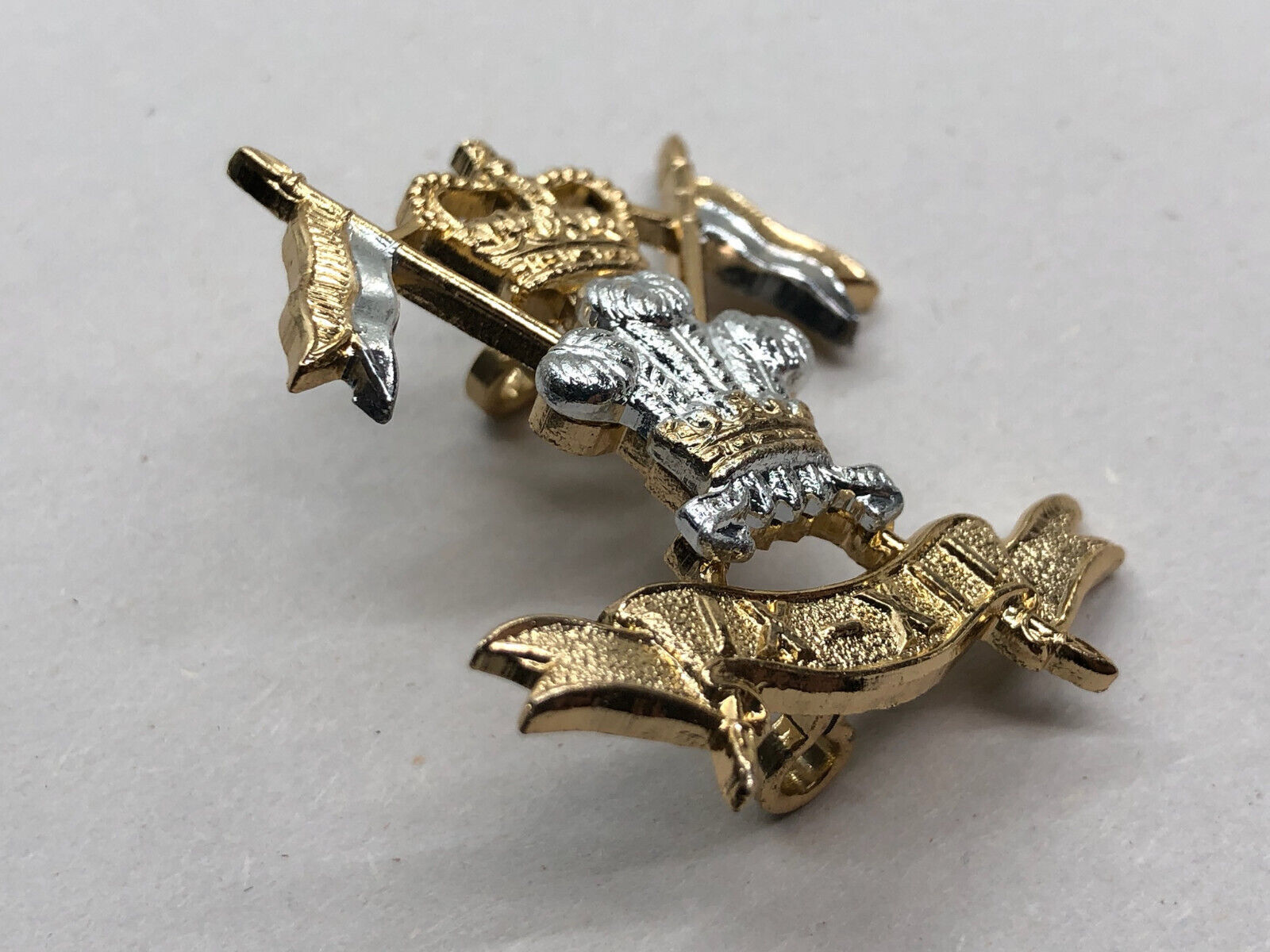 Genuine British Army Cap Badge - 9th/12th Royal Lancers - The Militaria Shop