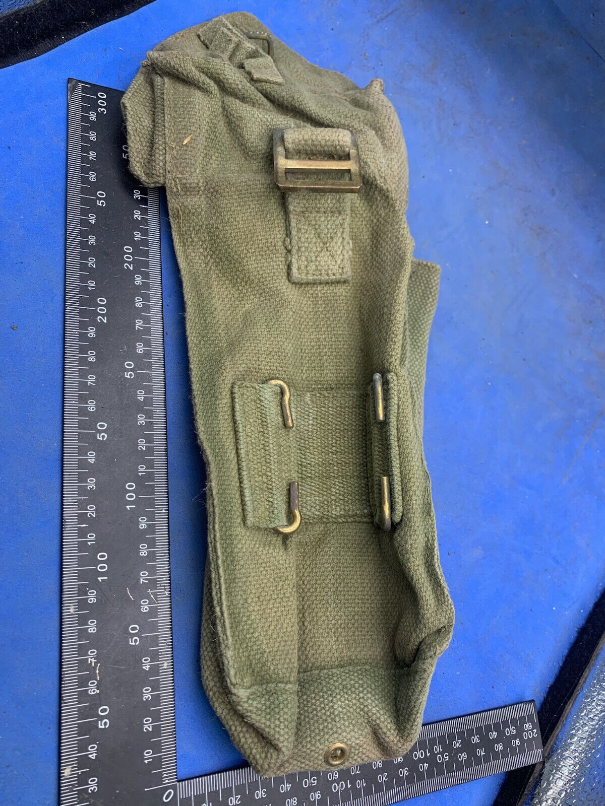 Original British Army 37 Pattern Webbing Bren Pouch WW2 Pattern - The Militaria Shop