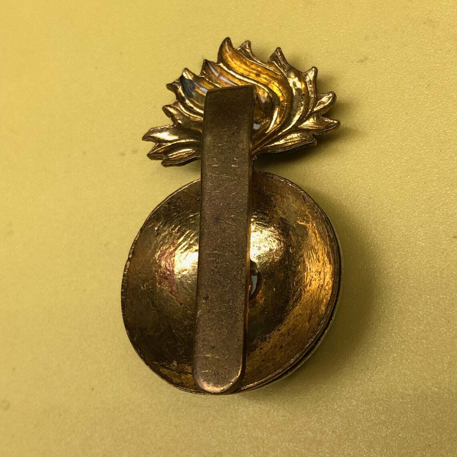 Original WW2 Era British Army Royal Northumberland Fusiliers Cap Badge - The Militaria Shop