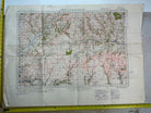 Original WW2 British Army OS Map of England - War Office - Brecon & Llandove - The Militaria Shop