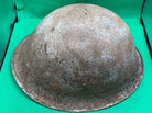 Genuine WW2 Canadian & British Army Helmet - Turtle Mk3 Helmet - The Militaria Shop