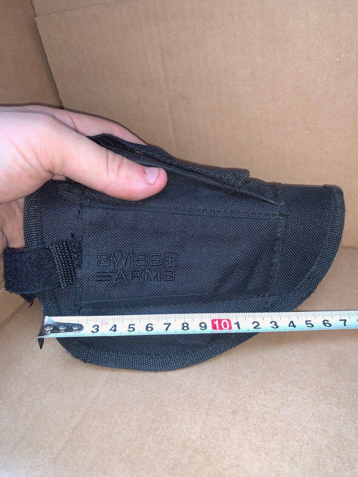 Swiss Arms Universal Pistol Fabric Holster - Hip Belt Mounted Holster - The Militaria Shop