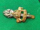 WW1 / WW2 British Army - Royal Army Education Corps Cap Badge - The Militaria Shop