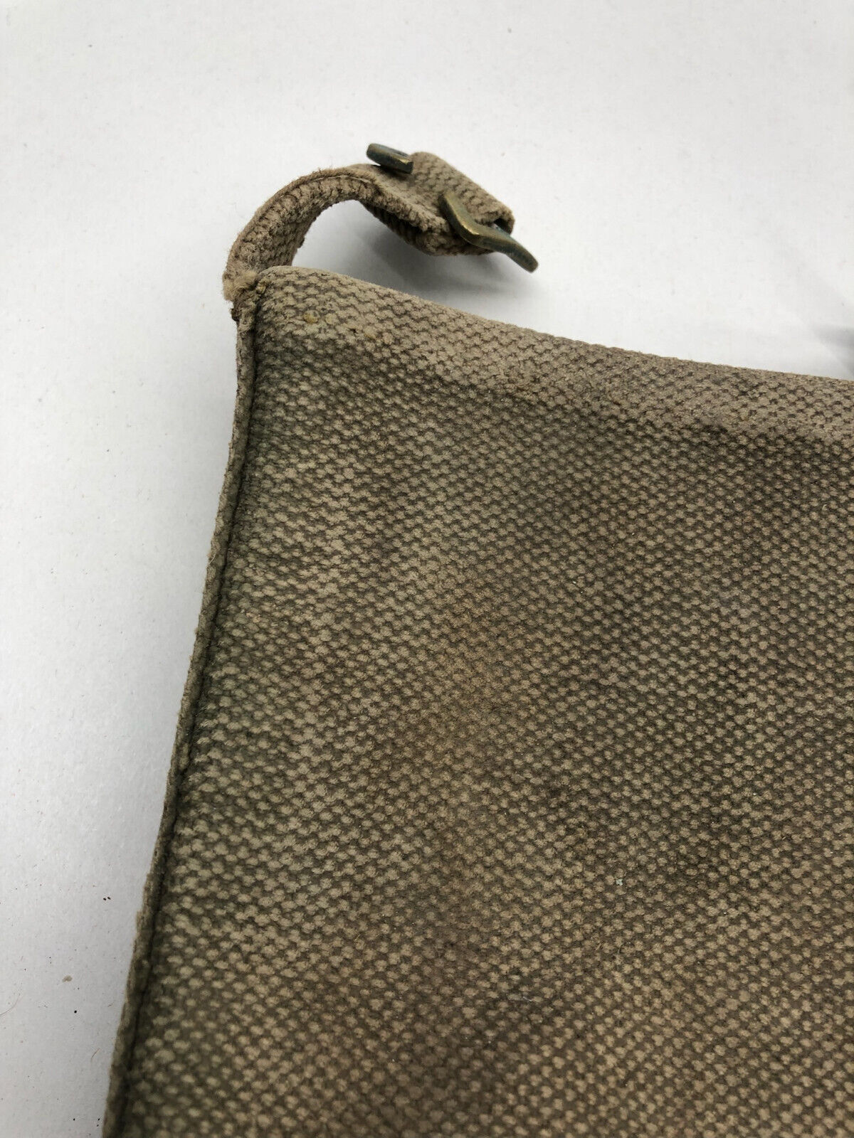 WW2 British Army 37 Pattern Webbing Water Bottle Carrier Harness - 1941 Dated - The Militaria Shop