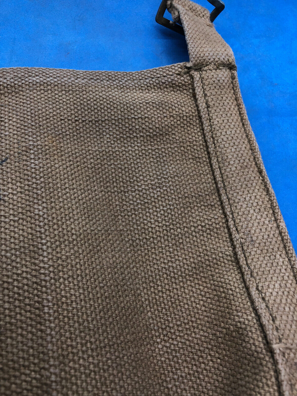 WW2 British Army 37 Pattern Webbing Water Bottle Carrier Harness - 1944 Dated - The Militaria Shop