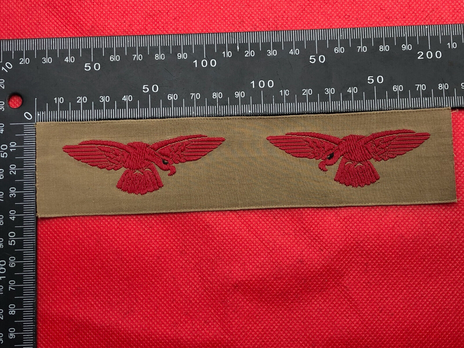 Original WW2 British RAF Tropical Royal Air Force Unissued Shoulder Eagle Badges - The Militaria Shop