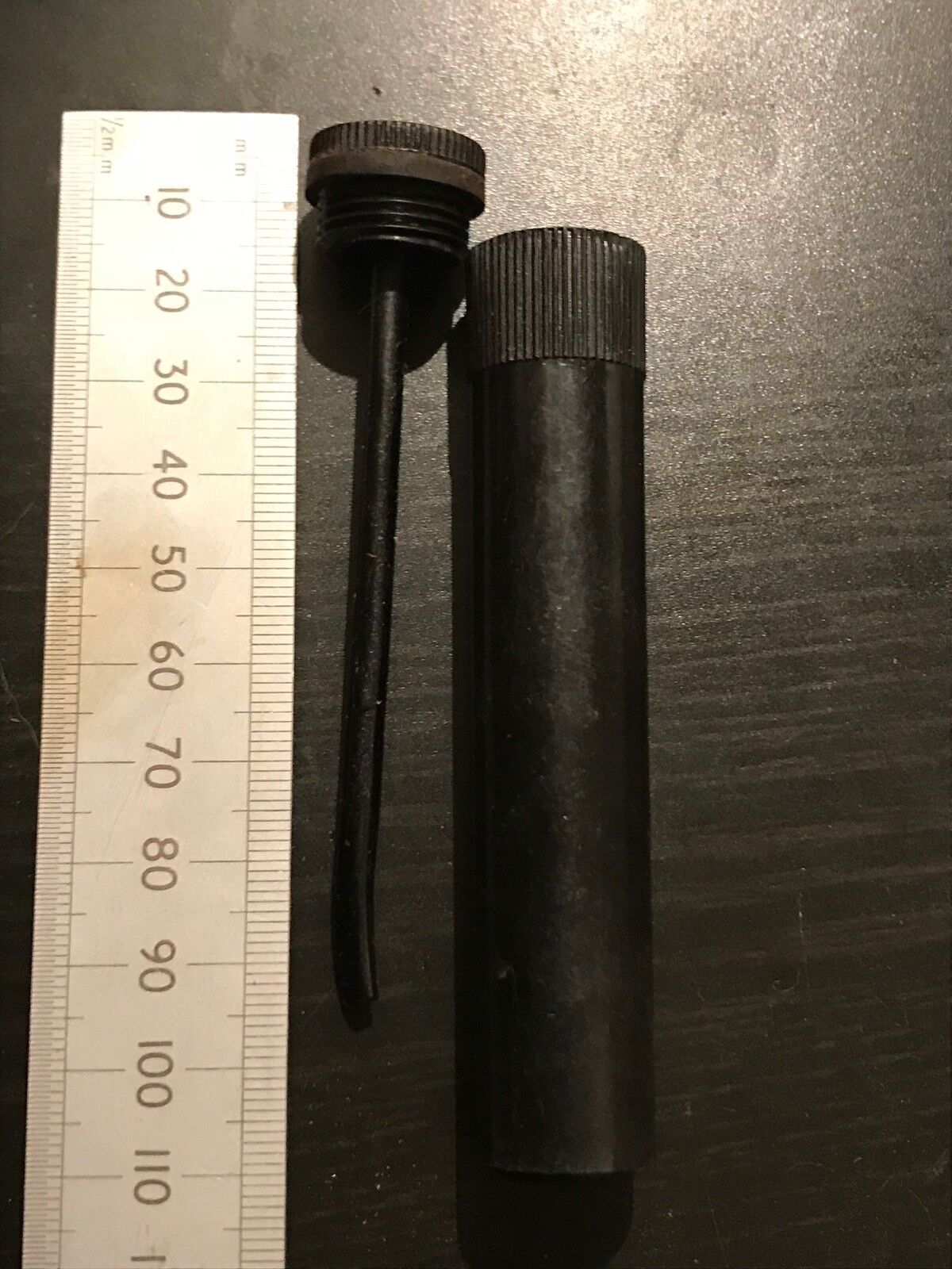 Original WW2 Bakelite SMLE Lee Enfield Oil Bottle - British Army Issue - The Militaria Shop