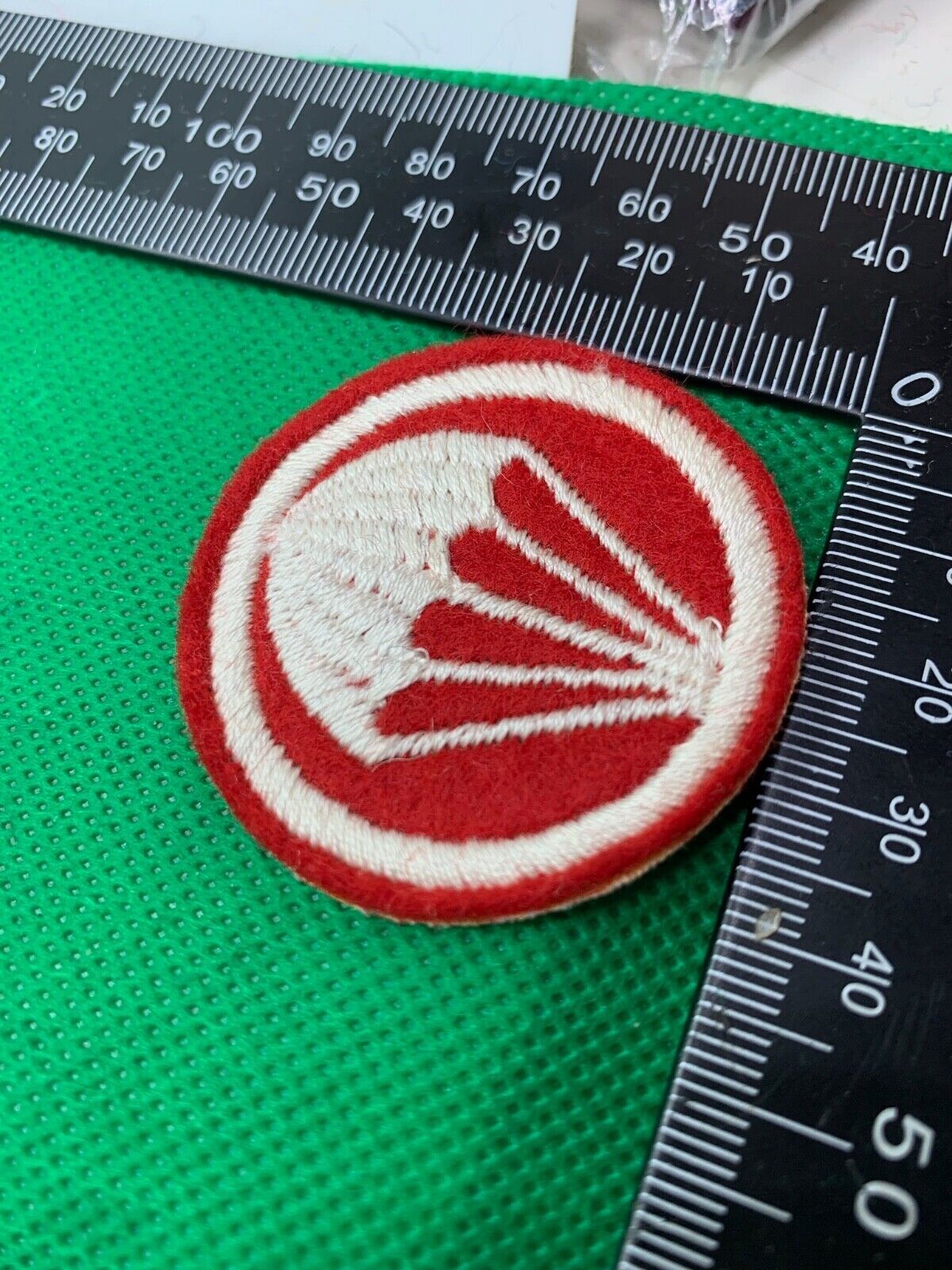 US Army Airborne Paratrooper Garrison Cap Badge - WW2 Pattern - The Militaria Shop