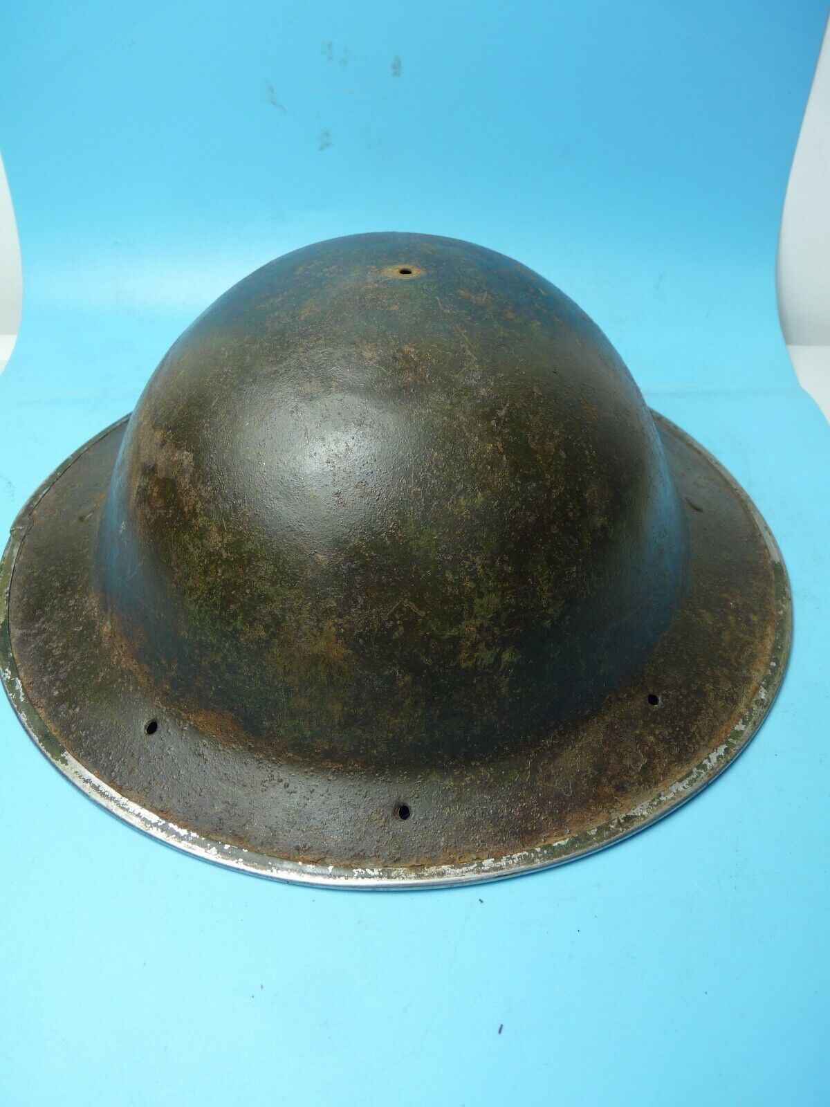 Original WW2 South African Army Mk2 Brodie Helmet - British Style Combat Helmet - The Militaria Shop