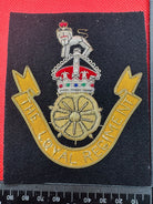 British Army Bullion Embroidered Blazer Badge - The Loyal Regiment - Kings Crown - The Militaria Shop