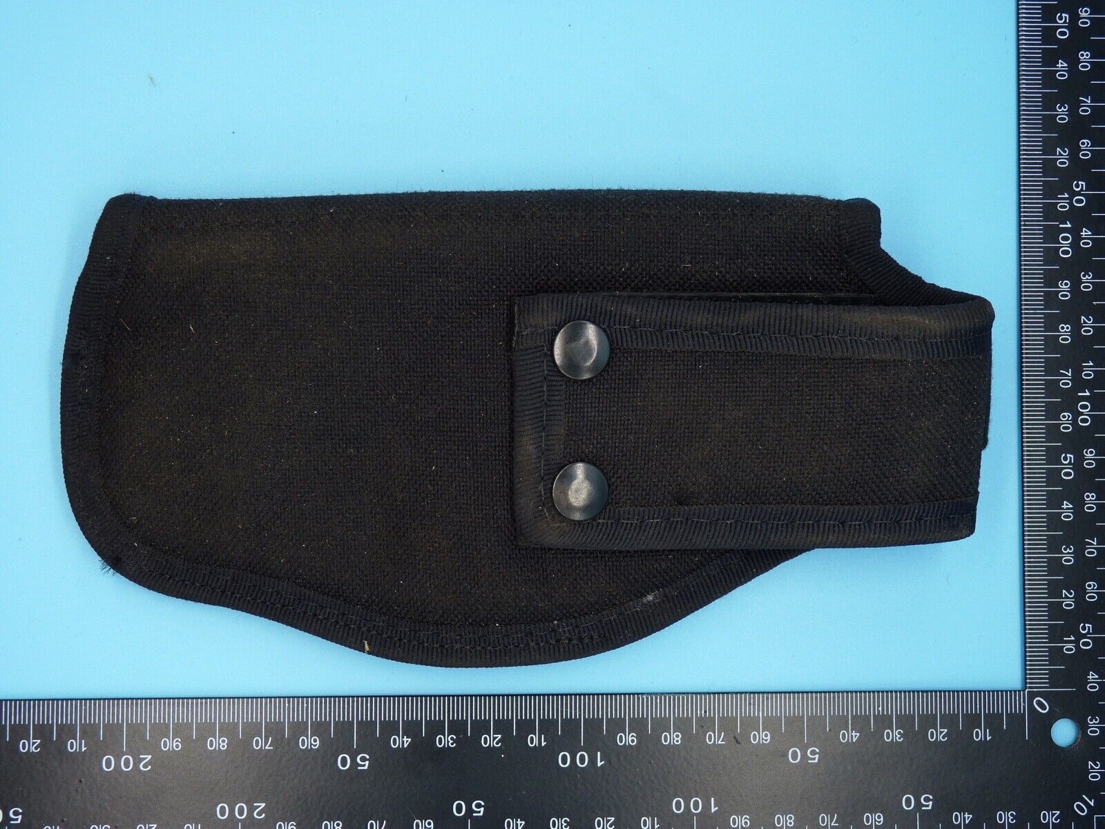 Black Fabric Tactical Belt Mounted Pistol Holster - The Militaria Shop