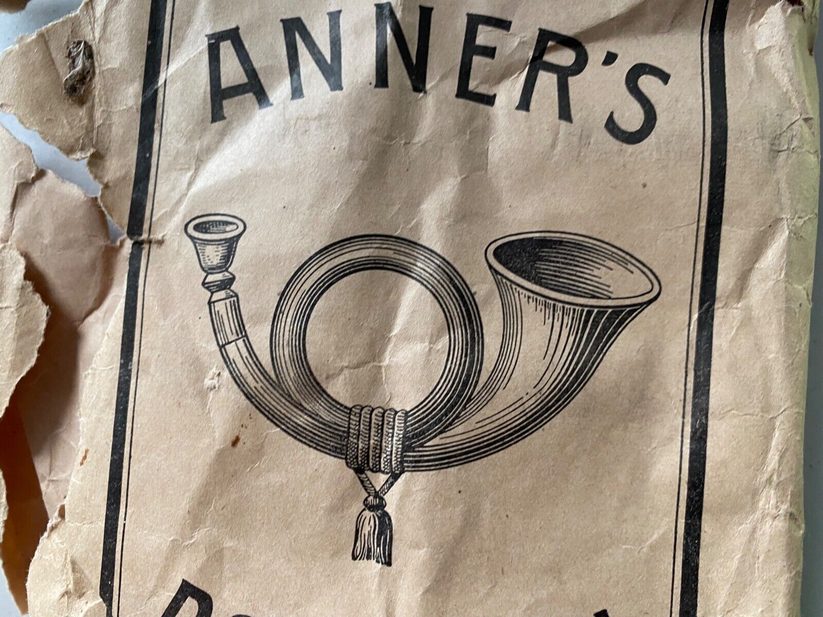 WW2 German Army Thread Packet Wrapping - thread is sold in our other listings. - The Militaria Shop