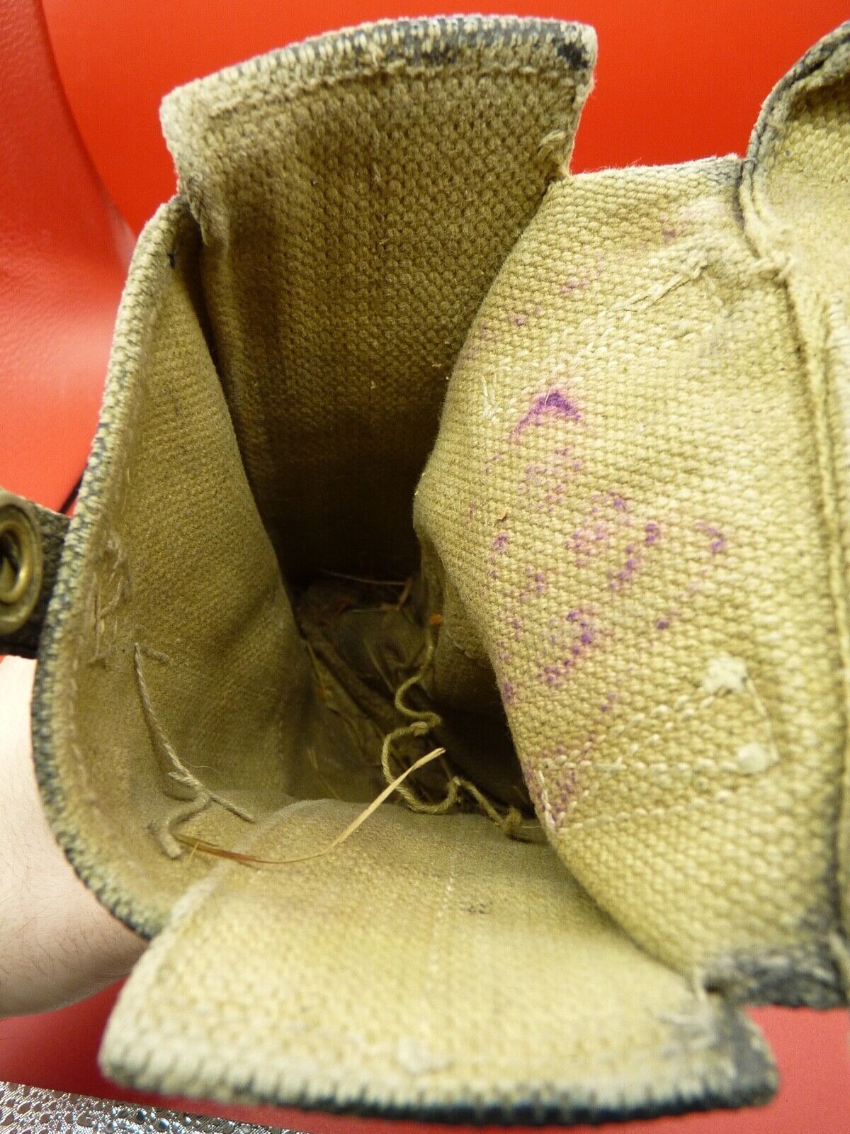 Original WW2 Canadian Army 37 Pattern Bren Pouch - The Militaria Shop