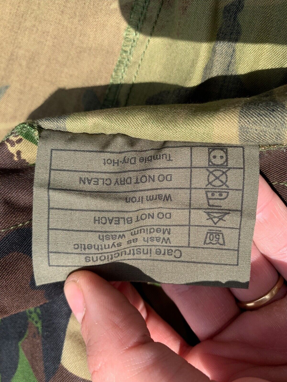 Genuine British Army DPM Woodland Combat Jacket - Size 160/104 - The Militaria Shop