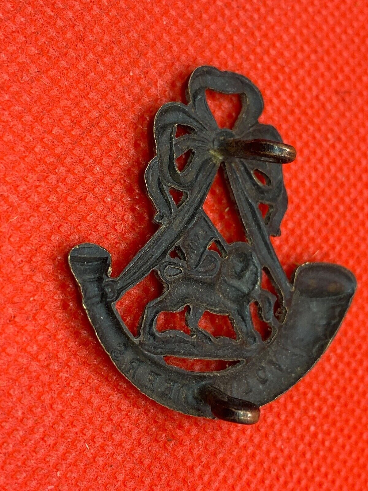British Army WW1 Volunteer Force "London Volunteer Rifles" Cap Badge - The Militaria Shop
