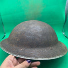 Original WW2 South African Army Mk2 Brodie Helmet - British Style Combat Helmet - The Militaria Shop