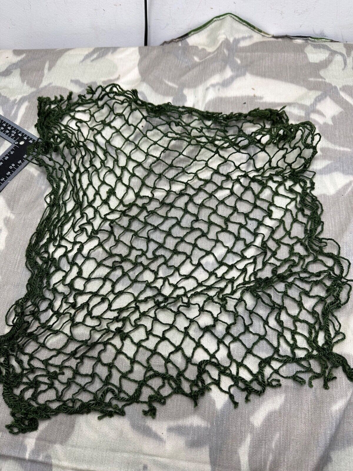 Original British Army Mk2 Mk3 Mk4 Camouflaged Helmet Net- New Old Stock Unissued - The Militaria Shop