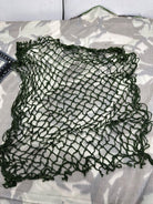 Original British Army Mk2 Mk3 Mk4 Camouflaged Helmet Net- New Old Stock Unissued - The Militaria Shop