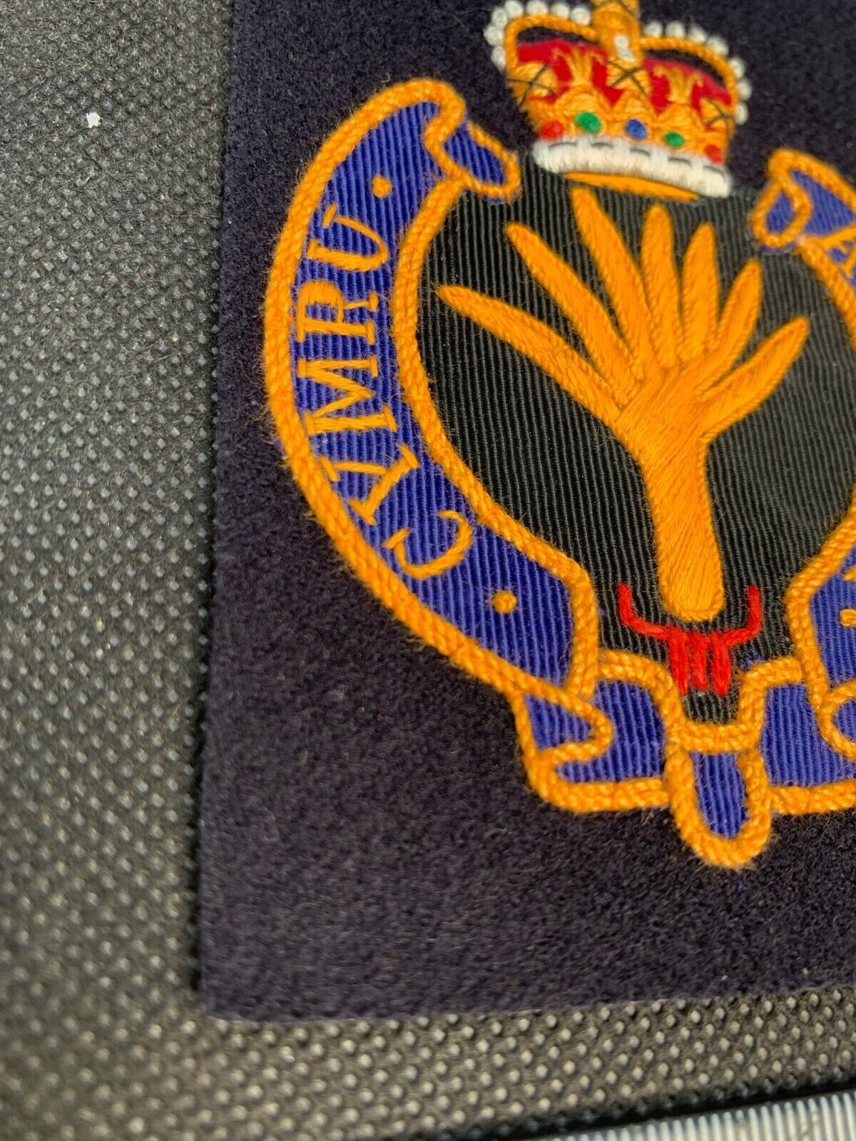 British Army Welsh Guards Regiment Embroidered Blazer Badge - The Militaria Shop