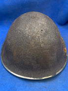 Original WW2 British Army / Canadian Army Mk3 Turtle Combat Helmet - The Militaria Shop
