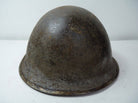 Original WW2 British / Canadian Army Mk3 High Rivet Turtle Army Combat Helmet - The Militaria Shop