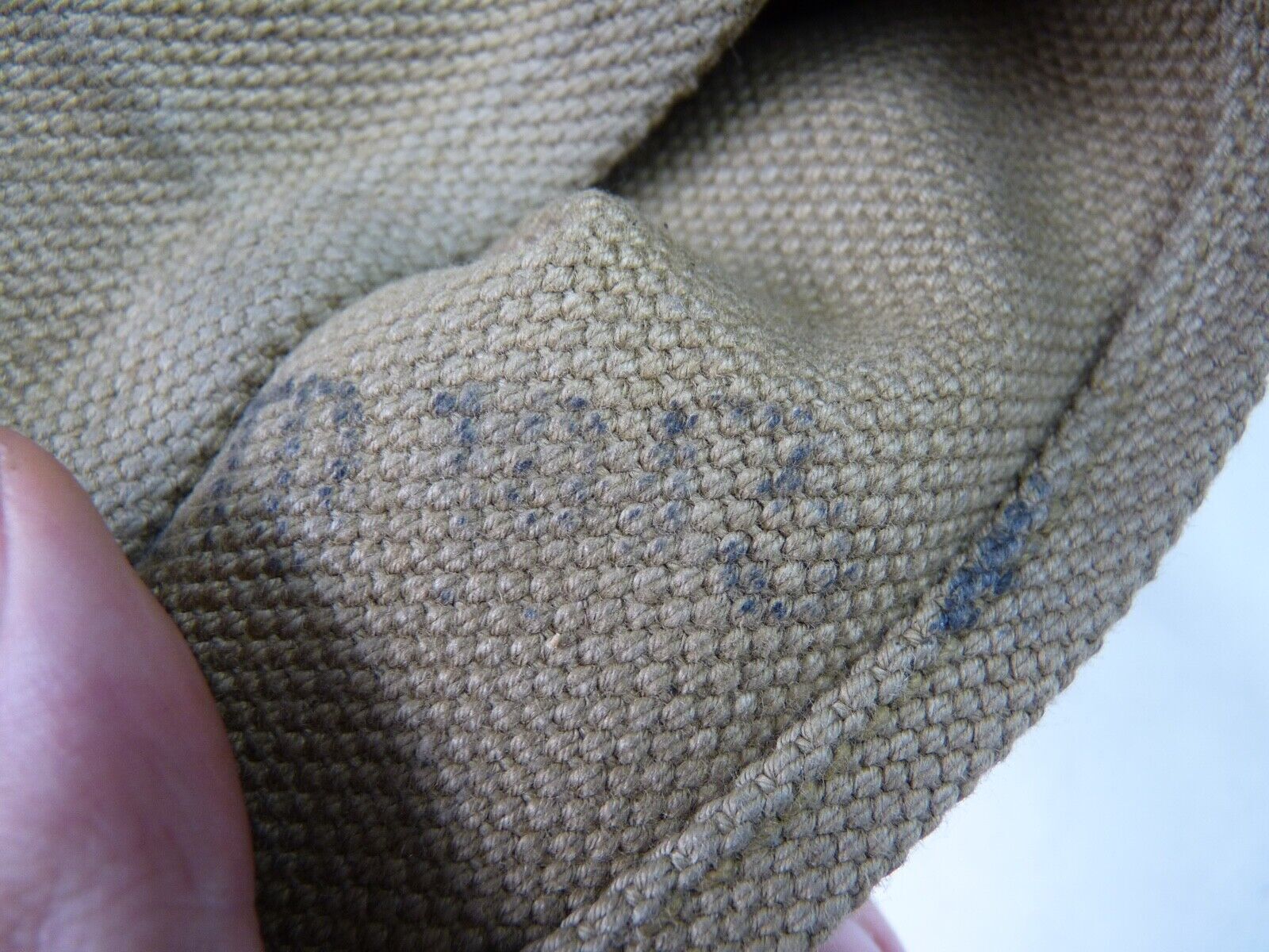 Original WW2 British Army Soldiers Water Bottle Carrier Harness - Dated 1943 - The Militaria Shop