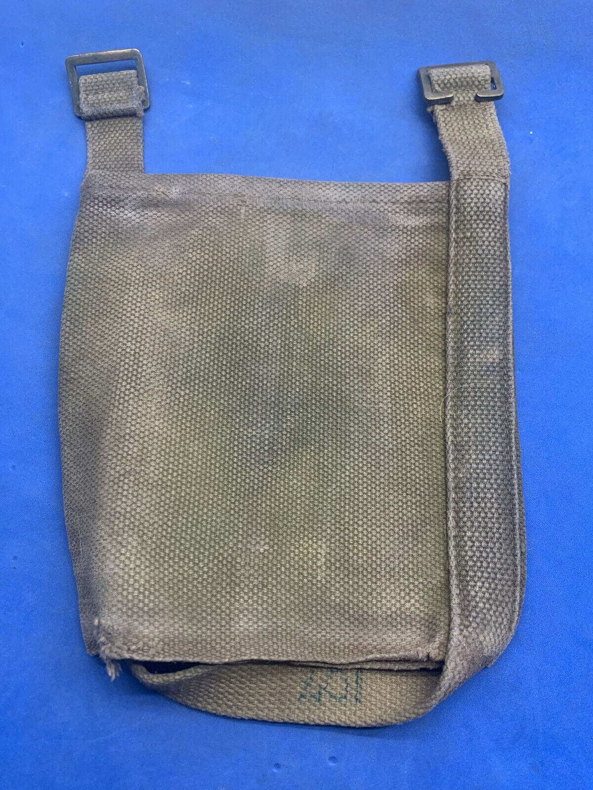 WW2 British Army / RAF 37 Pattern Webbing Water Bottle Carrier Harness 1944 Date - The Militaria Shop