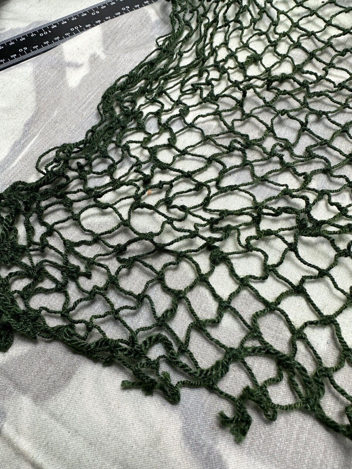 Original British Army Mk2 Mk3 Mk4 Camouflaged Helmet Net- New Old Stock Unissued - The Militaria Shop