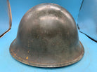 WW2 Mk3 High Rivet Turtle - British / Canadian Army Helmet - Good Original - The Militaria Shop