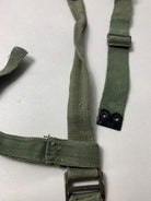 Original WW2 British Army 44 Pattern Shoulder Cross Straps Set - 1945 Dated - The Militaria Shop