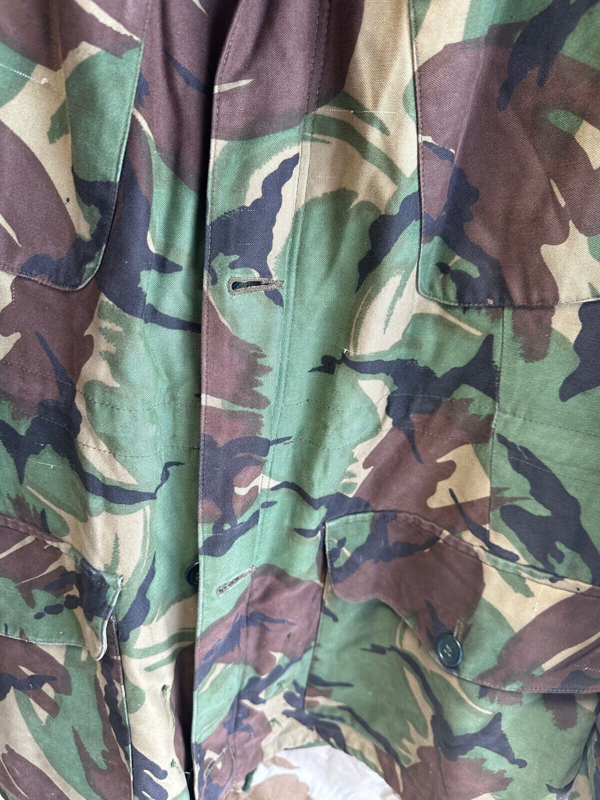 Genuine British Army 1968 Pattern DPM Combat Smock - Size 4 - 40" Chest - The Militaria Shop